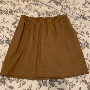 J Crew Wool Sidewalk Skirt